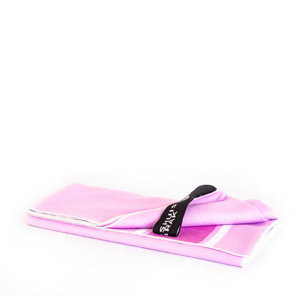 Towel with Plain & Single Left-Stripe Pattern (Available in 6 Colours)