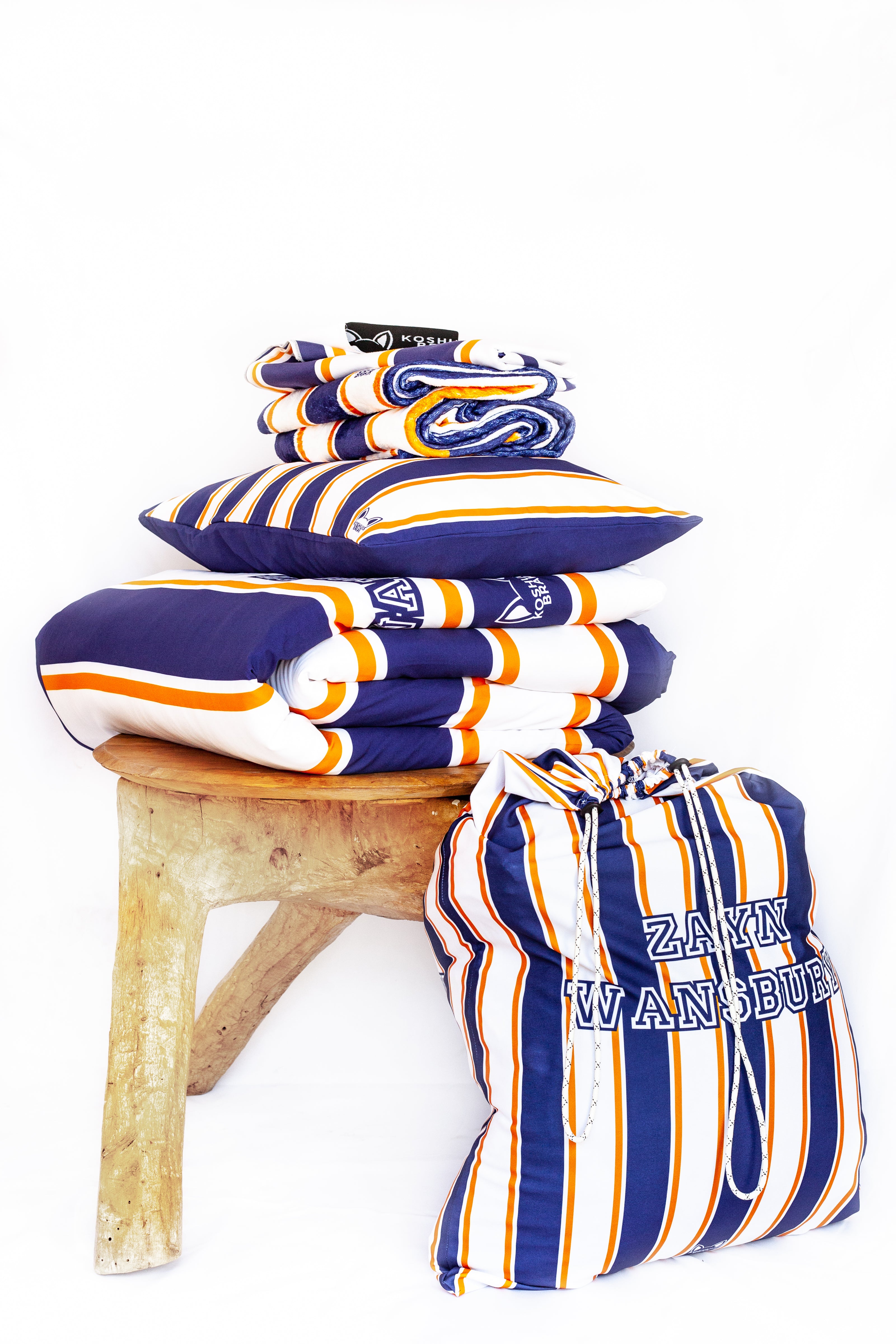 Vertical Striped Pattern Full Set (Available in 9 Colours)