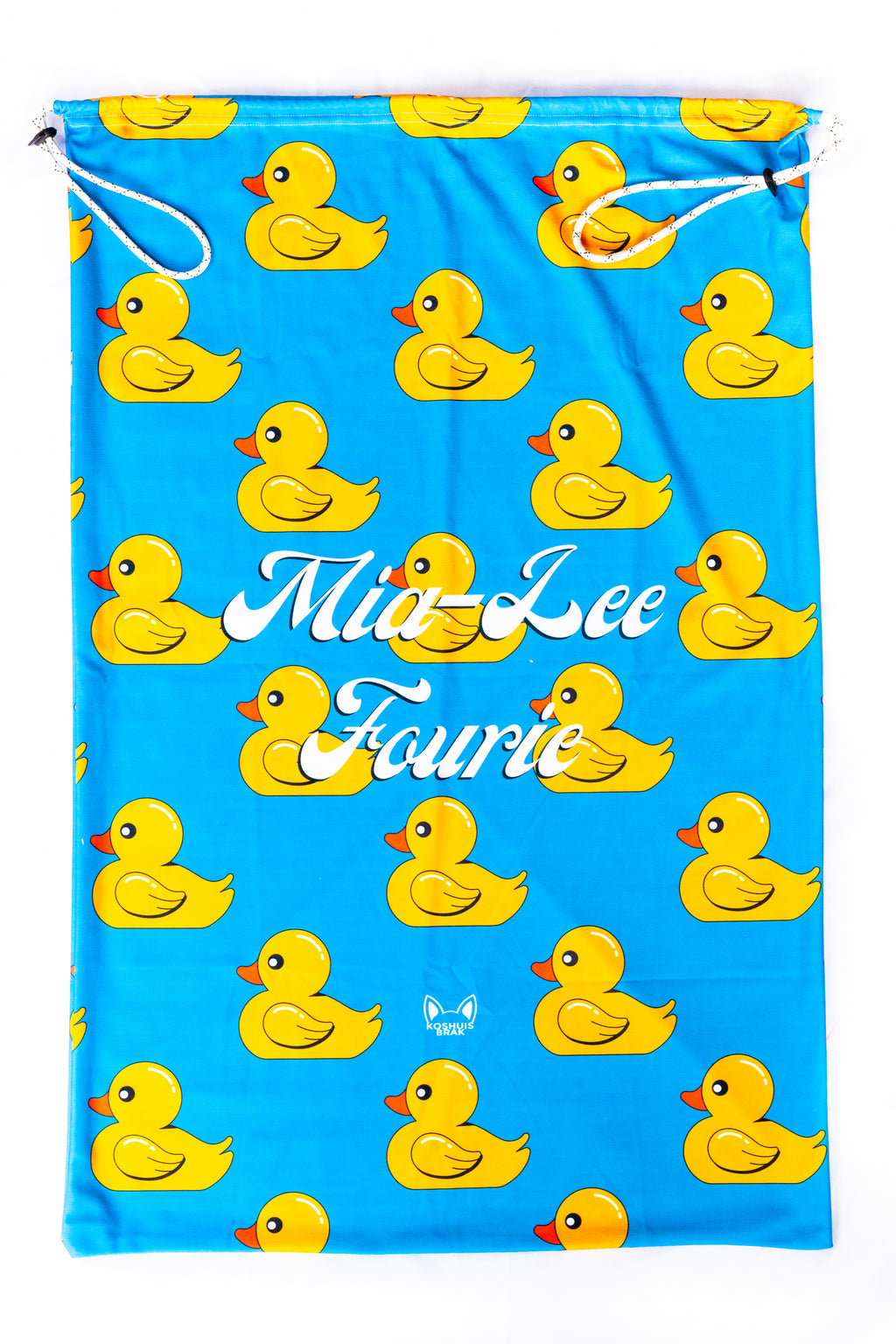 Laundry Bag with Duck Pattern (Available in 3 Colours)