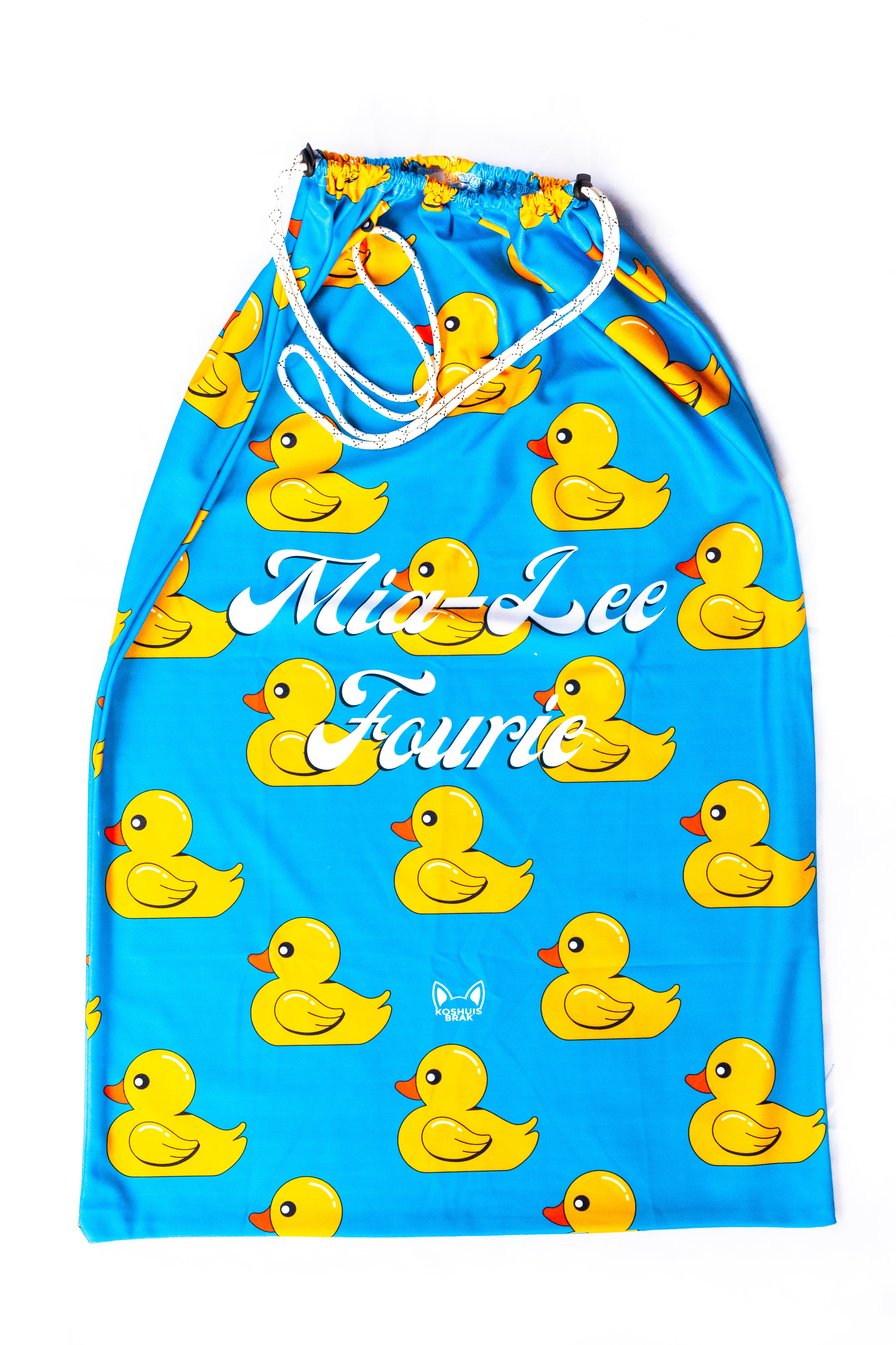 Laundry Bag with Duck Pattern (Available in 3 Colours)