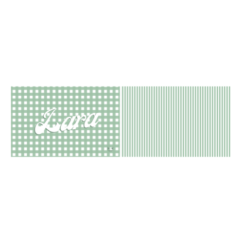 Pillowcase with Pastel Gingham Pattern (Available in 4 Colours)