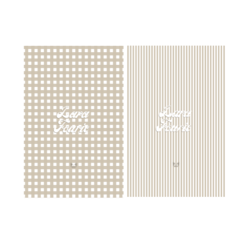 Laundry Bag with Pastel Gingham Pattern (Available in 4 Colours)