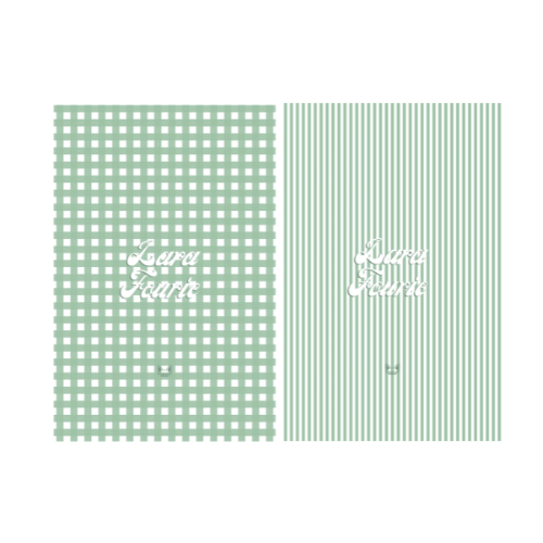 Laundry Bag with Pastel Gingham Pattern (Available in 4 Colours)