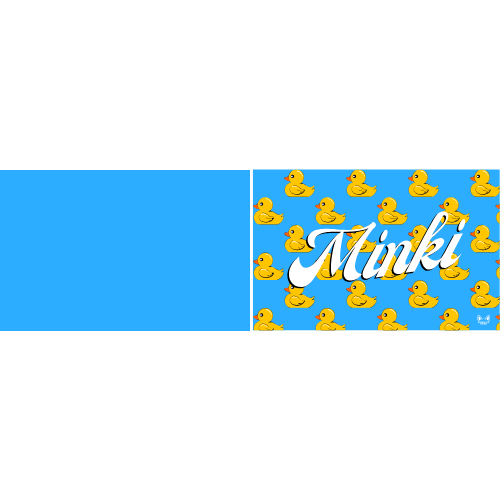 Pillowcase with Duck Pattern (Available in 3 Colours)