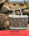 Large Krokkedil Sak - Leopard Print