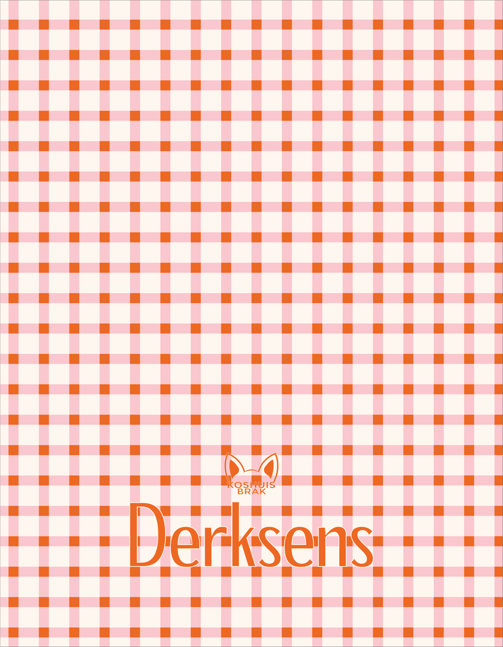 KHB Personalised Picnic Blanket - Tangerine Twist 2