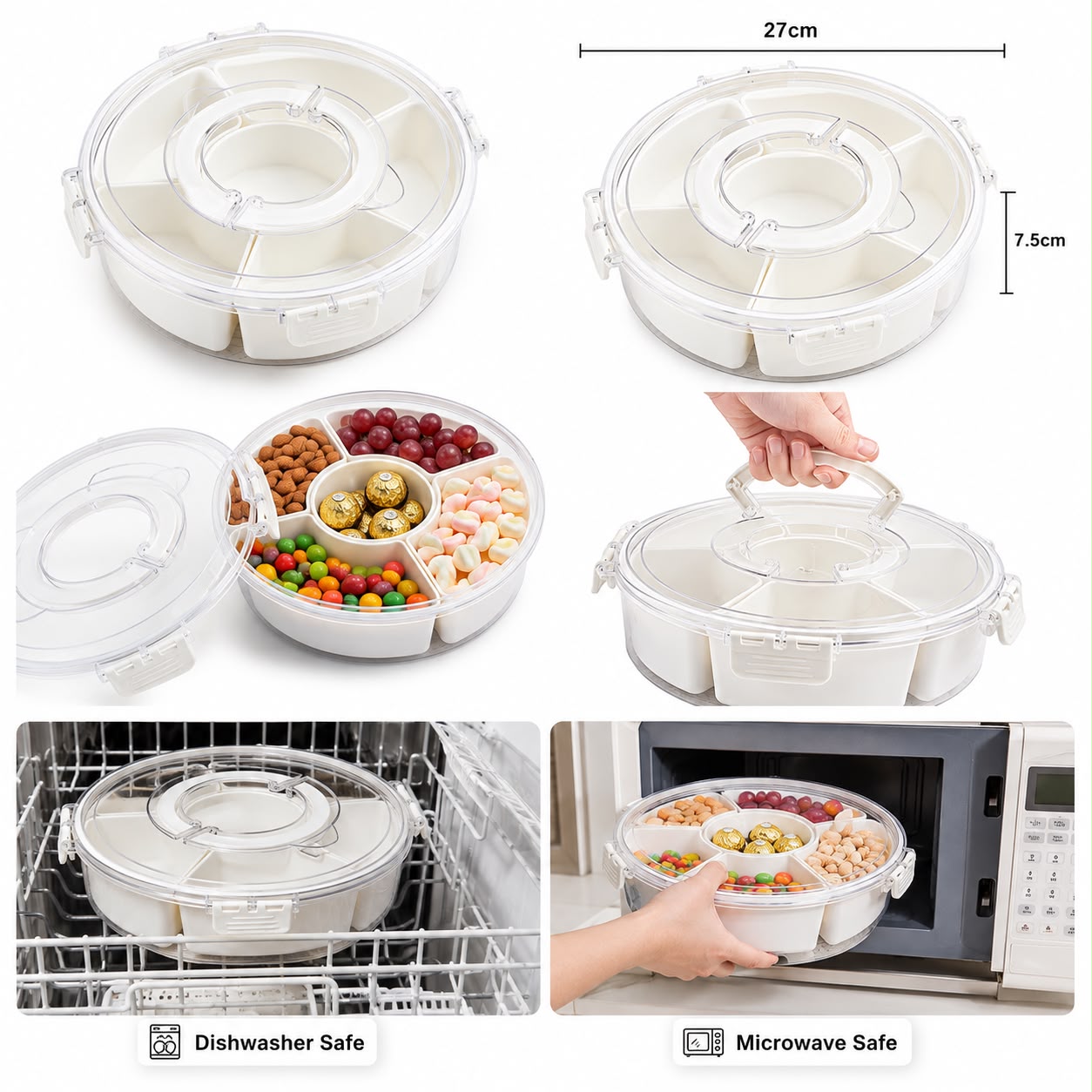 Koshuisbrak Snack Carousel Box